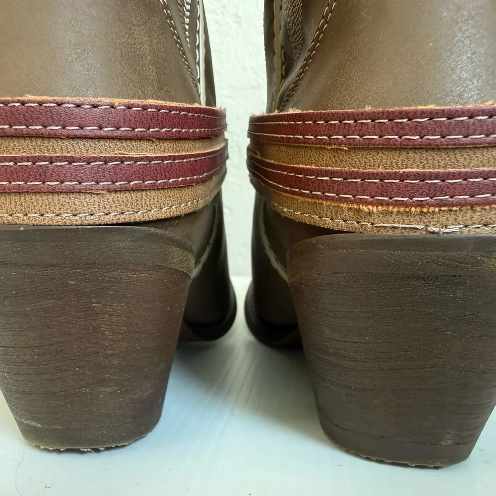 Durango Crush DRD0208 Women’s 8.5M Brown 12” Western Cowboy Boots NWOT Mexico